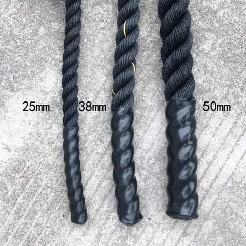 50MM * 3M Heavy Jump Rope Weighted Battle Skipping Ropes Power Training Improve Strength Fitness Home Gym Equipment A9222