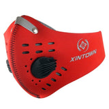 XINTOWN Men Women Bike Mask Outdoor Training Exercise Mask Face Activated Carbon Dust-proof Cycling Face Mask Anti-Pollution