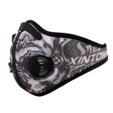 XINTOWN Men Women Bike Mask Outdoor Training Exercise Mask Face Activated Carbon Dust-proof Cycling Face Mask Anti-Pollution