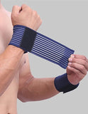 1PC Elastic Sport Bandage Wristband Hand Gym Support Wrist Brace Wrap Fitness Exercise Powerlifting Tennis Cotton Weat Band