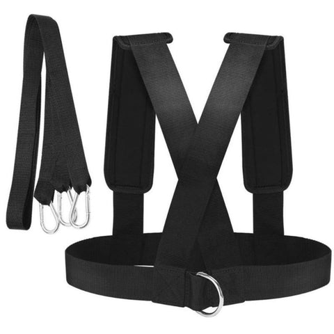 Speed Training Harness Vest Universal Adjustable Shoulder Strap Band Rope Cord Kit Trainer Resistance Practice Outdoor Accessory