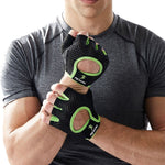 Professional Gym Fitness Gloves Power Weight Lifting Women Men Crossfit Workout Bodybuilding Half Finger Hand Protector