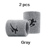 REXCHI Cotton Elastic Wristbands Gym Fitness Gear Support Power Weightlifting Wrist Wraps for Basketball Tennis Badminton Brace