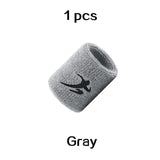 REXCHI Cotton Elastic Wristbands Gym Fitness Gear Support Power Weightlifting Wrist Wraps for Basketball Tennis Badminton Brace