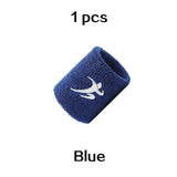 REXCHI Cotton Elastic Wristbands Gym Fitness Gear Support Power Weightlifting Wrist Wraps for Basketball Tennis Badminton Brace