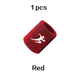 REXCHI Cotton Elastic Wristbands Gym Fitness Gear Support Power Weightlifting Wrist Wraps for Basketball Tennis Badminton Brace