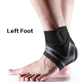 WorthWhile 1 PC Fitness Sports Ankle Brace Gym Elastic  Ankle Support Gear Foot Weights Wraps Protector Legs Power Weightlifting