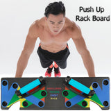 S Shape Fitness Push Up Stands Bars Tool Push Up Rack Board System Comprehensive Fitness Exercise Workout Gym Fitness Equipment