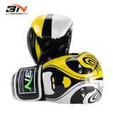 BNPRO Peking Opera 10/12OZ MMA Muay Thai Sparring Boxing Gloves Martial Arts Kickboxing Wushu Sanda Grappling Mitts Gear DBE