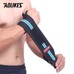 AOLIKES 1 Pair Wristband Wrist Support Weight Lifting Gym Training Wrist Support Brace Straps Wraps Crossfit Powerlifting