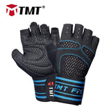 TMT gym Gloves dumbbell Fitness gloves weightlifting belt Sports Exercise Weight Lifting Gloves Body Building Training barbell