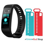 TimeOwner Smart Band Heart Rate Blood Pressure Monitor High Brightness Colorful Screen Smart Bracelet Wristband Notification