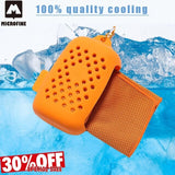 Microfine Cooling Towel Gym Sport Travel Hand Utility Enduring Face Instant Ice Microfiber Swimming Towels Quick Dry Heat Relief