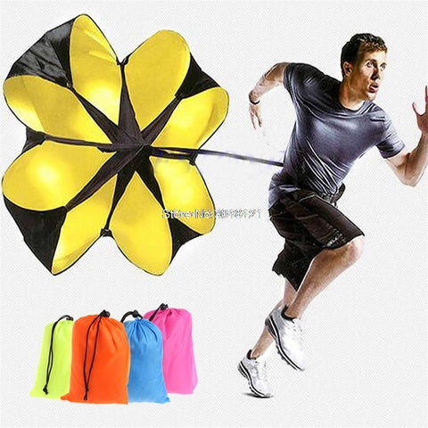 Fee shipping Free shipping New 56" Sports Speed Chute resistance exercise running power training parachute