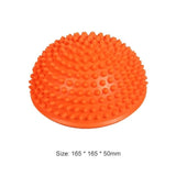 Durable Yoga Balls Portable Delicate Design Inflatable Half Yoga Ball Exercise Fitness Equipment Balance Training Gym Ball