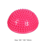 Durable Yoga Balls Portable Delicate Design Inflatable Half Yoga Ball Exercise Fitness Equipment Balance Training Gym Ball