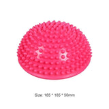 Durable Yoga Balls Portable Delicate Design Inflatable Half Yoga Ball Exercise Fitness Equipment Balance Training Gym Ball
