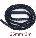 3m x 25mm Heavy Jump Rope Weighted Battle Skipping Ropes Power Training Improve Strength Fitness Home Gym Equipment D90506