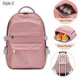 Sack Fitness Gym Bag Yoga Backpack Training Sports Bags Gymtas For Women Sac De Sport tennis badminton Dry Wet Rucksack XA636WA