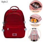 Sack Fitness Gym Bag Yoga Backpack Training Sports Bags Gymtas For Women Sac De Sport tennis badminton Dry Wet Rucksack XA636WA