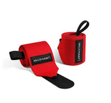 Weight Lifting Wrist Support Wraps with Thumb Loop Gym Elasticated Straps for Crossfit Strength Training Powerlifting