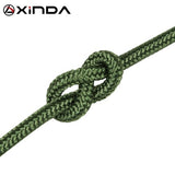 XINDA Escalada Paracord Rock Climbing Rope Accessories Cord 4mm Diameter High Strength Paracord Safety Rope Survival Equipment