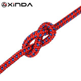 XINDA Escalada Paracord Rock Climbing Rope Accessories Cord 4mm Diameter High Strength Paracord Safety Rope Survival Equipment