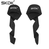SKDK 1Pair Weightlifting Hand Belt Anti-slip Sport Fitness Wrist Wraps Straps Gym Support Lifting grip belt Fitness Bodybuilding