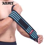 AOLIKES 1PCS Wrist Support Straps Wraps For Weight Lifting Fitness Gym Sport Wristbands