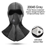 CoolChange Winter Cycling Face Mask Fleece Thermal Windproof Bike Cap Balaclava Ski Fishing Skating Hat Snowboard Training Mask