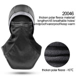 CoolChange Winter Cycling Face Mask Fleece Thermal Windproof Bike Cap Balaclava Ski Fishing Skating Hat Snowboard Training Mask