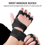 Professional Gym Fitness Gloves Power Weight Lifting Women Men Crossfit Workout Bodybuilding Half Finger Ridding Gloves New