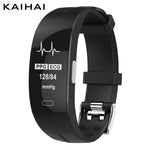 KAIHAI H66 blood pressure measurement band heart rate monitor PPG ECG  smart bracelet watch Activity fitness tracker wristband