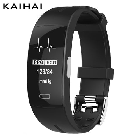 KAIHAI H66 blood pressure measurement band heart rate monitor PPG ECG  smart bracelet watch Activity fitness tracker wristband