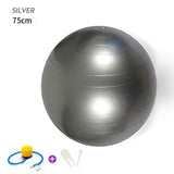 Sports Yoga Balls Fitness Balance Ball Pelota Pilates Equipment Exercise Gym Ball New Balance Women With Pump 55cm 65cm 75cm