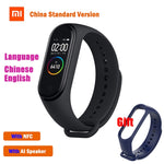 In stock Original Xiaomi Mi Band 4 Global version with NFC Newest Smart Wristband Xiaomi Band 4 Heart Rate Fitness Color Screen