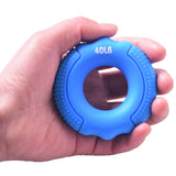 Silicone Finger Gripper Hand Resistance Band Gripping Ring Wrist Stretcher Finger Forearm Trainer Pow Exercise Carpal Expander