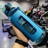 UZSPACE Sport Water Bottles Portable Gym anti-fall Leak-proof large Capacity fitness Kettle Tritan Plastic Drink bottle BPA Free