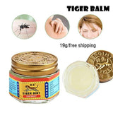 Thailand Painkiller Ointment White Tiger Balm Muscle Pain Relief Soothe Itch Motion Sickness Refreshing Oil Mosquito Bites Treat