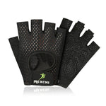 Professional Gym Fitness Gloves Power Weight Lifting Women Men Crossfit Workout Bodybuilding Half Finger Hand Protector