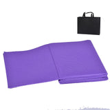 PVC Foldable Yoga Mat Exercise Pad Thick Non-slip Folding Gym Fitness Mat Pilates Supplies Floor Play Mat