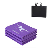 PVC Foldable Yoga Mat Exercise Pad Thick Non-slip Folding Gym Fitness Mat Pilates Supplies Floor Play Mat