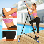 Digital Display Climber Climbing  Foldable Vertical Machine Exercise Training Cardio Stepper Fitness Workout Gym Home Equipment