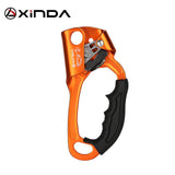 XINDA 2018 New Outdoor Sports Rock Climbing Right Hand Ascender Device Mountaineer Handle Ascender Climbing Rope Tools