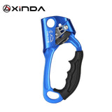 XINDA 2018 New Outdoor Sports Rock Climbing Right Hand Ascender Device Mountaineer Handle Ascender Climbing Rope Tools