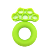 2Pcs/set Hand Gripper Grip Silicone Ring Hand Resistance Band Finger Stretcher-Exercise Forearm Wrist Training Carpal Expander