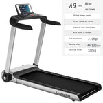 Indoor gym fitness equipment multi-function pedometer treadmill large weight hand folding fitness machine for home use