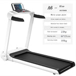 Indoor gym fitness equipment multi-function pedometer treadmill large weight hand folding fitness machine for home use