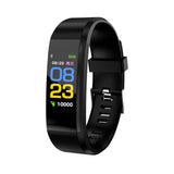 TEZER Smart Wristband 115 Plus Blood Pressure Watch Fitness Tracker Heart Rate Monitor Band Smart Activity Tracker