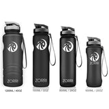 ZORRI Shaker Sports Water Bottle Gym Yoga Cycling Tourism And Camping Thermos botellas para agua botella de agua